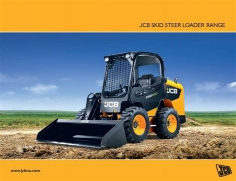 jcb skid steer brochure|who makes jcb skid steers.